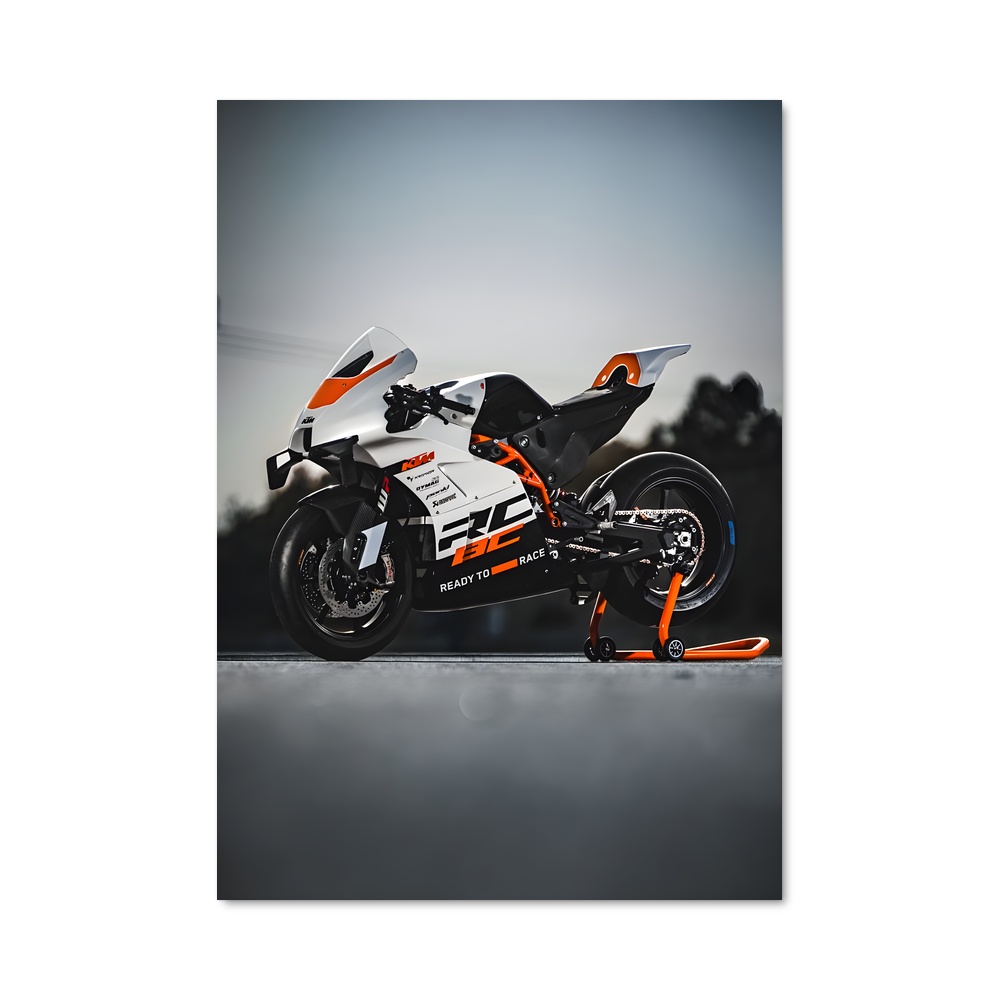 Poster Rcc magnifique – affiche KTM Moto